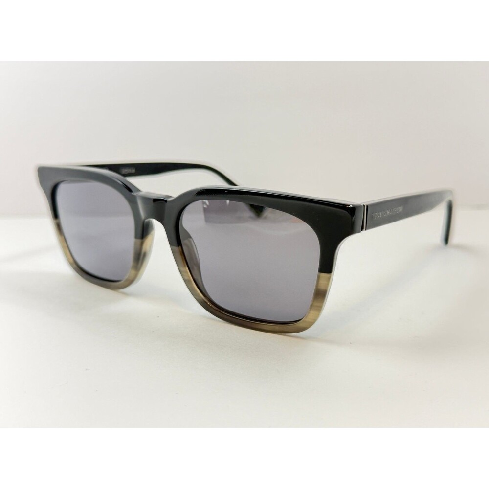 TRAVIS MATHEW Seacliff Black Grey Gradient Frames Grey Polarized Sunglasses
